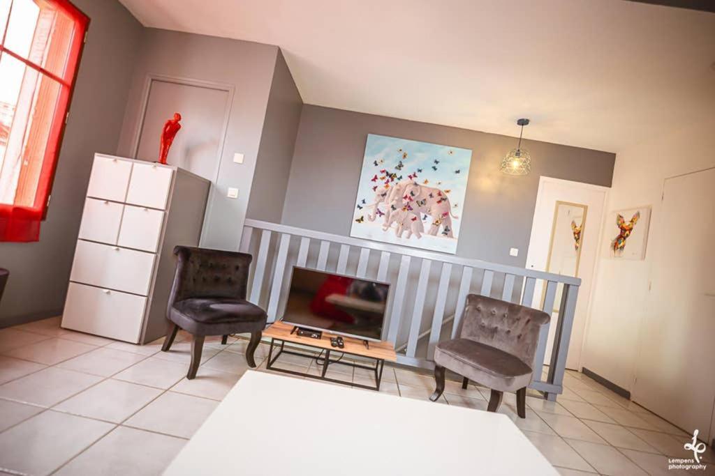 Duplex Centre Ville 6 Personnes ทรัวส์ ภายนอก รูปภาพ